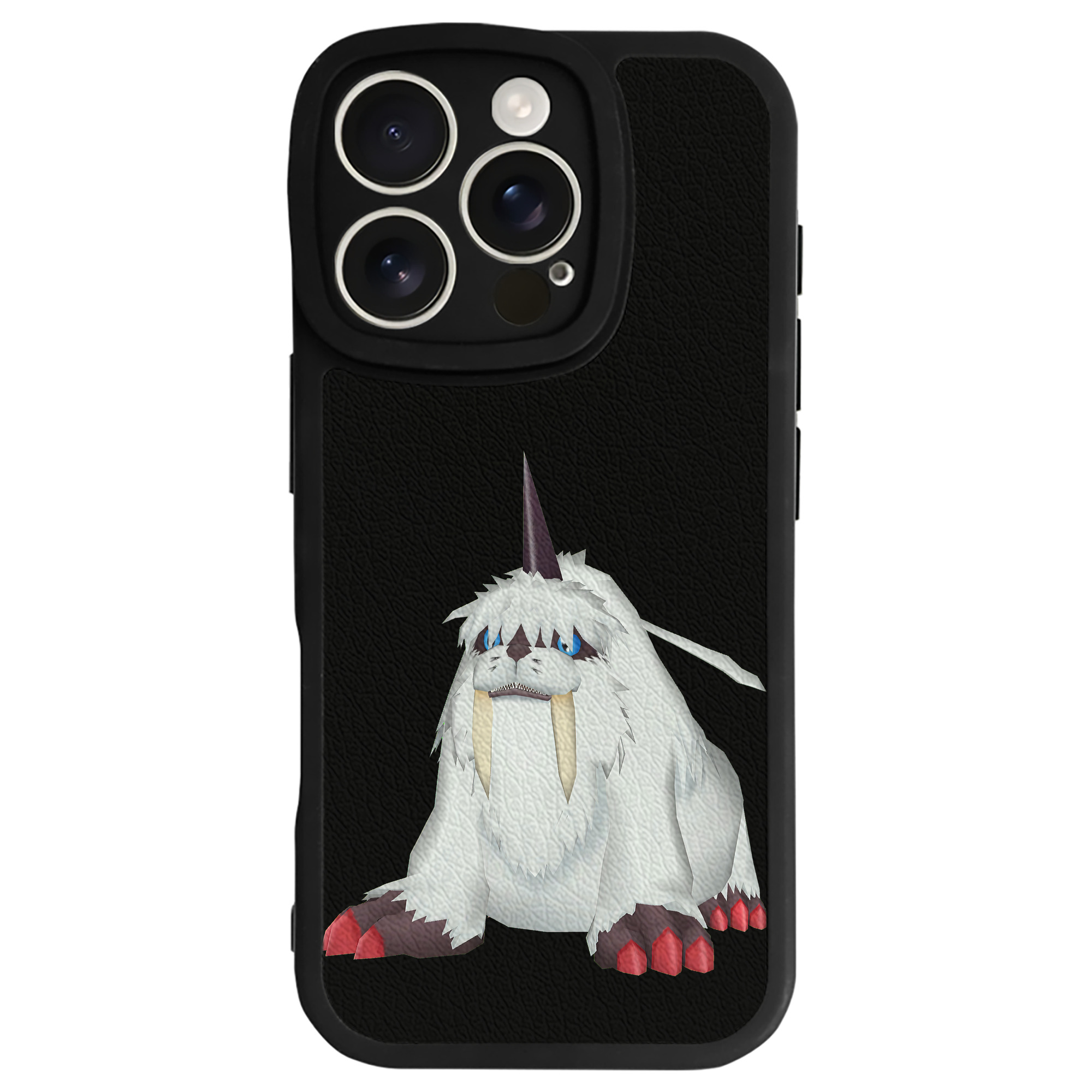 （画像用） Digimon デジタルモンスター/デジモン 【iPhone 16シリーズ対応】シリコンスマホケース（レザー調） 材質：シリコン